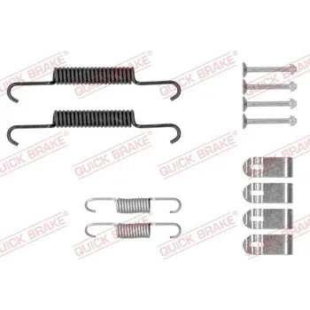 Brzdový systém Sada příslušenství, parkovací brzdové čelisti Quick Brake 105-0881