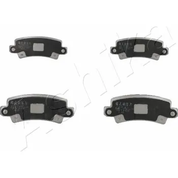 Brzdová destička Sada brzdových destiček, kotoučová brzda ASHIKA 51-02-257