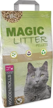 Podestýlka pro kočku Magic Cat Magic Litter Wooden Rolls 8 l