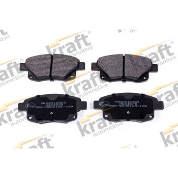 Brzdová destička Sada brzdových destiček, kotoučová brzda KRAFT AUTOMOTIVE 6012323