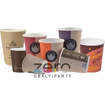 Jednorázové nádobí Pohárek (kelímek) nápojový papírový 0,3 l COFFEE 2 GO