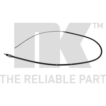 Lanko parkovací brzdy Tažné lanko, parkovací brzda NK 904787