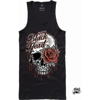 Dámské Tílko BLACK HEART JAKSON Barva: Černá, Velikost: XL