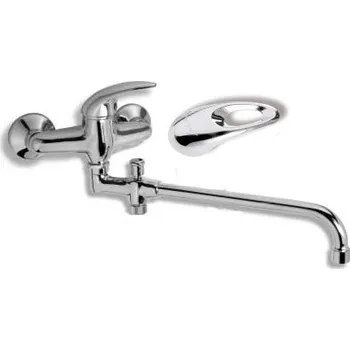 Vodovodní baterie Novaservis Paneláková baterie bez příslušenství 150 mm Metalia 55 chrom 55136/1,0