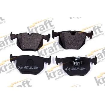 Brzdová destička Sada brzdových destiček, kotoučová brzda KRAFT AUTOMOTIVE 6012580