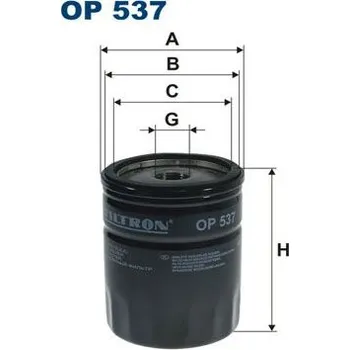 Autodíl Olejový filtr FILTRON OP 537