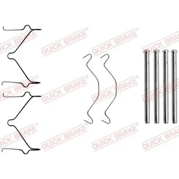 Brzdový systém Sada příslušenství, obložení kotoučové brzdy Quick Brake 109-1209