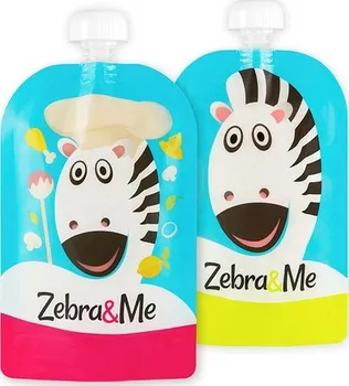 Zebra&Me Kapsička na dětskou stravu zebra 2 ks