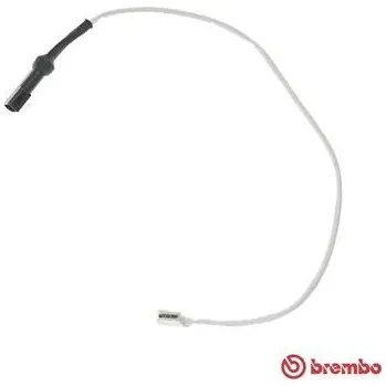 Brzdová destička Výstražný kontakt, opotřebení obložení BREMBO A 00 481