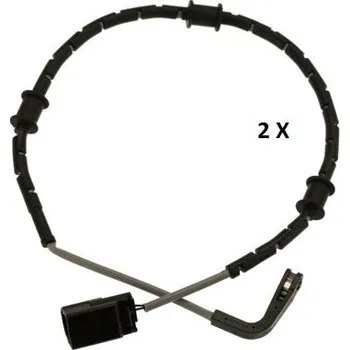 Brzdová destička Výstražný kontakt, opotřebení obložení TRW GIC371