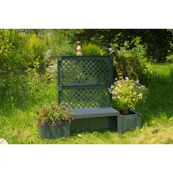 Zahradní lavice KHW Zahradní lavice Kodaň Barva: Zelená