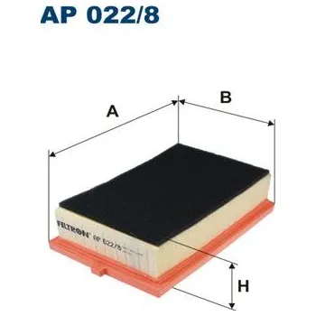 Vzduchový filtr Vzduchový filtr FILTRON AP 022/8