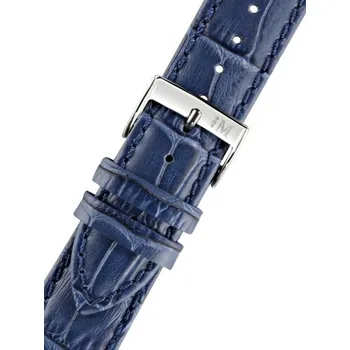 Módní doplněk Kožený řemínek Morellato Bolle 2269480.265 S, modrý - 14 mm
