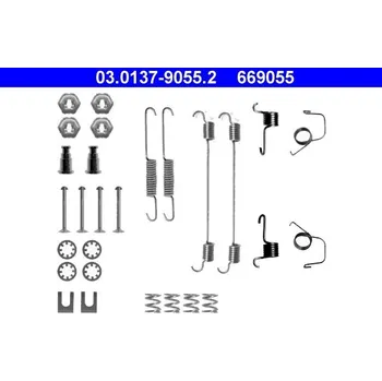Brzdová čelist Sada příslušenství, brzdové čelisti ATE 03.0137-9055.2