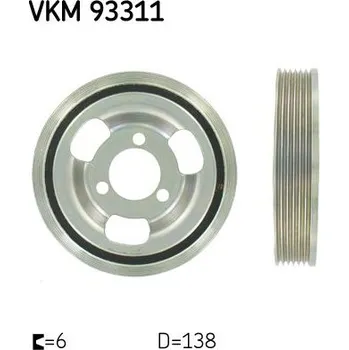 Řemenice, klikový hřídel SKF VKM 93311