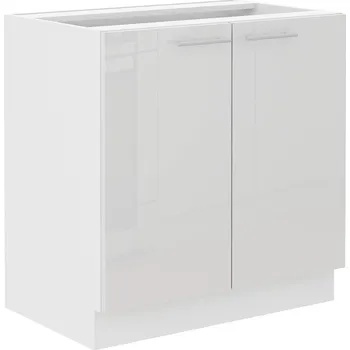 80 D 2F BB Spodní skříňka LARA bílá lesk