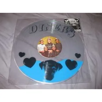 Zahraniční hudba LP Diners: Throw Me A Ten 2017 Coloured Clear With Screenprint Green Vinyl