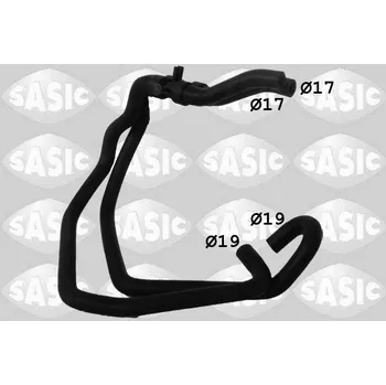 Motor automobilu Hadice chladiče SASIC 3404089