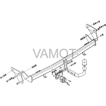 Auto-moto Tažné zařízení Kia Rio 4D (UB) (2013 - 2017 (UB)) (5446)