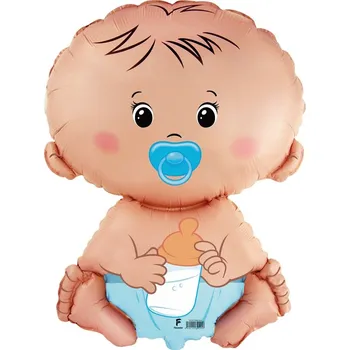 Fóliový balónek 24 palcový miminko chlapec