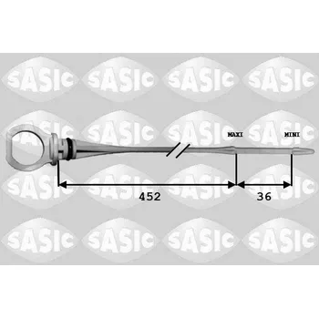 Olejová vana Odměrka hladiny oleje SASIC 1940008