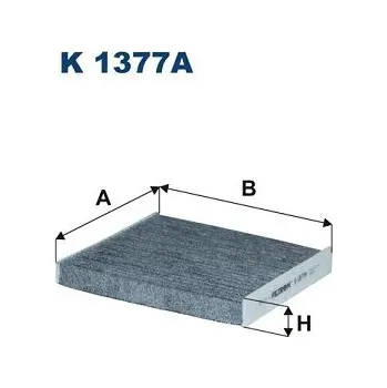 Klimatizace automobilu Filtr, vzduch v interiéru FILTRON K 1377A