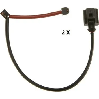 Brzdová destička Výstražný kontakt, opotřebení obložení TRW GIC258