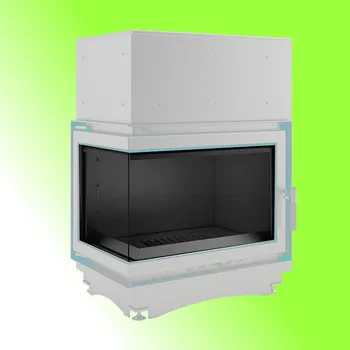 Krbová kamna KRATKI - Levé boční sklo pro vložky ZUZIA/OLIWIA - bezsloupková varianta