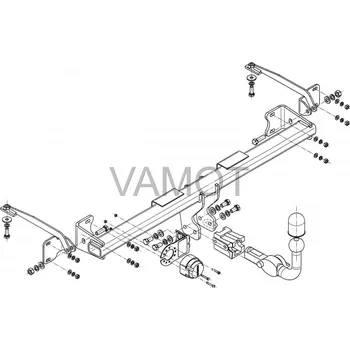 Auto-moto Tažné zařízení Ford Transit/Tourneo Connect (2018 a novější) (8081)