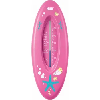 Teploměr osobní NUK Teploměr do koupele Oceán Barva: Růžový