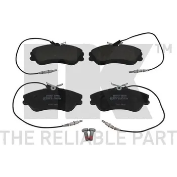 Brzdová destička Sada brzdových destiček, kotoučová brzda NK 221937