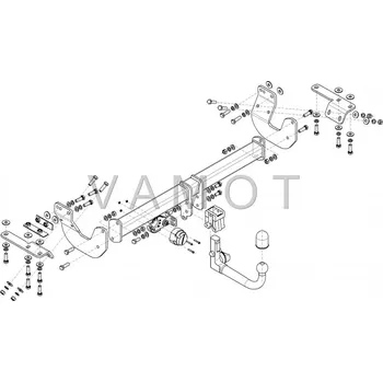Tažné zařízení Tažné zařízení Renault Koleos (II) (kromě AdBlue) (2016 a novější (II)) (7956)