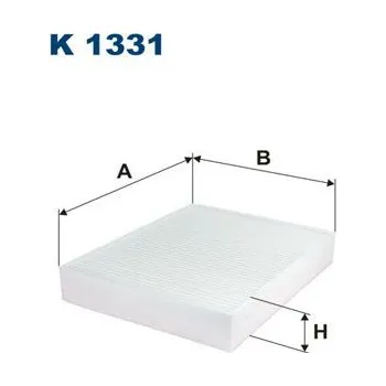 Klimatizace automobilu Filtr, vzduch v interiéru FILTRON K 1331