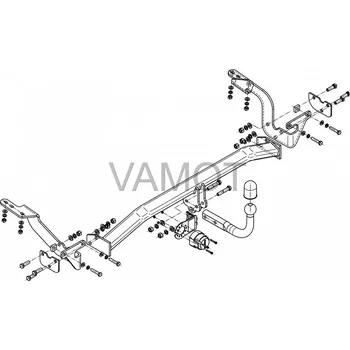 Tažné zařízení Tažné zařízení Citroen C4 Grand Picasso (2006 - 2013) (5841)