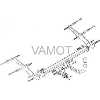 Tažné zařízení Tažné zařízení Renault Clio IV Kombi (Grandtour) (2016 a novější (IV)) (7773)