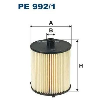 Filtr do auta Palivový filtr FILTRON PE 992/1