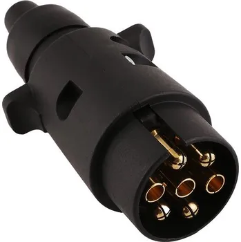 Auto-moto Zástrčka tažného zařízení 7 pólů - plastová