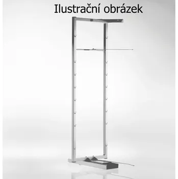 Kuchyňská skříňka KESSEBÖHMER Rám do skříně TANDEM II vnitřní + koše - antracit Výška rámu (mm): 1100, Šířka rámu (mm): 500