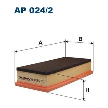 Filtr do auta Vzduchový filtr FILTRON AP 024/2