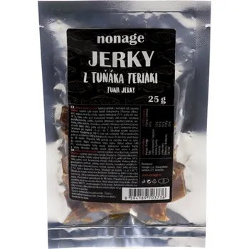 Sušené maso NONAGE Jerky z tuňáka teriaki 25&nbsp;g