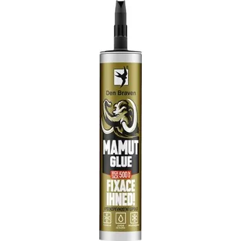 Průmyslové lepidlo MAMUT GLUE High Tack - černá, 290 ML