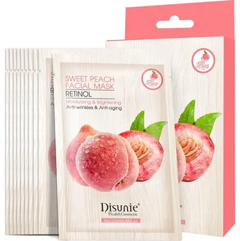 Hydratační pleťová maska - sladká broskev 2 Ks