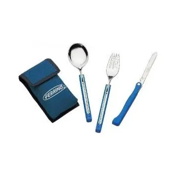 Kempingové nádobí Ferrino TRAVEL Modrá příbor