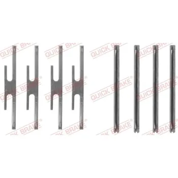 Brzdový systém Sada příslušenství, obložení kotoučové brzdy Quick Brake 109-1072