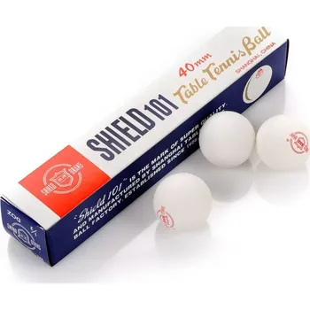 Raketový sport SPORT Míčky na stolní tenis - SHIELD bílá 40