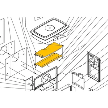 Krbová kamna JOTUL - CB systém pro kamna F 3 CB - komplet; ND 154682