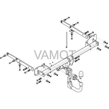 Tažné zařízení Tažné zařízení Opel Astra V (K) Sports Tourer (Kombi) (2016 a novější (K)) (4429)