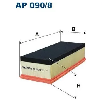Filtr do auta Vzduchový filtr FILTRON AP 090/8