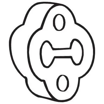 Auto-moto Držák, výfukový systém BOSAL 255-170