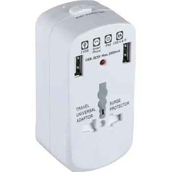 Cestovní adaptér UNIVERZÁLNÍ CESTOVNÍ ADAPTÉR V-TAC 8704